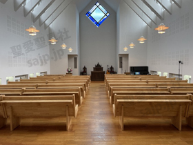 聖愛聖具社 SEIAI ―教会家具 宗教用品 長椅子 講壇 牧師ガウン 礼拝 